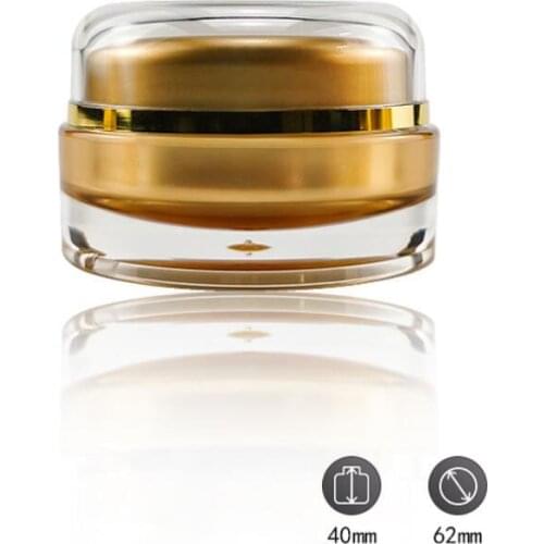 15g gold round cream bottle,cosmetic container,,cream jar,Cosmetic Jar,Cosmetic Packaging