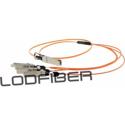 2m (7ft) Arista Networks QSFP-4X10G-AOC2M Compatible 40G QSFP+ to 4x10G SFP+ Breakout Active Optical Cable