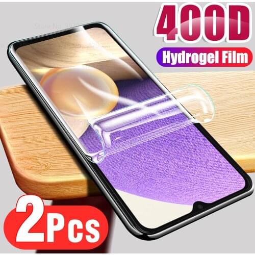 2PCS Film For Samsung Galaxy A32 5G Phone Hydrogel Film Screen Protectors For Samsung A32 A 32 6.5" SM-A326B/DS film not glass