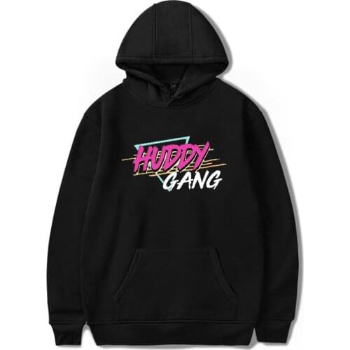 2020 Mens Cotton Hoodie Chase Hudson HUDDY GANG Mens Womens Sweatshirt Letter Print Pullover Boys Girls Casual Jackets