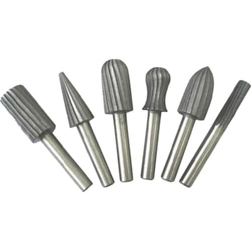 6pcs Rotary Burr kit for grinding use for steel grinding moudel fix with the rotary tools at good price