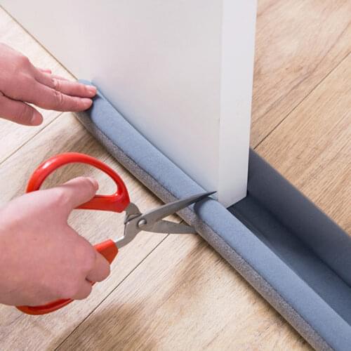 95cm Flexible Door Bottom Sealing Strip Guard Wind Dust Blocker Sealer Stopper Home Decor Protector