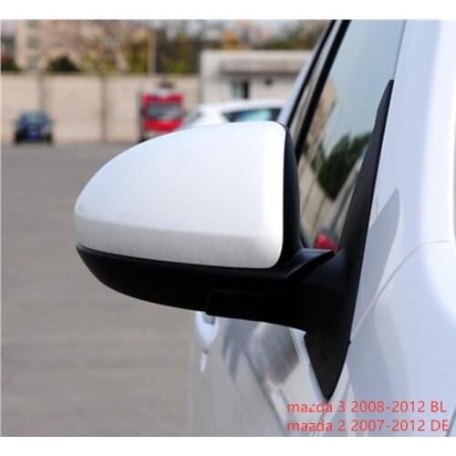 Car accessories body door rearview mirror cover for Mazda 2 Demio 2007-2011 Mazda 3 2008-2012 BL