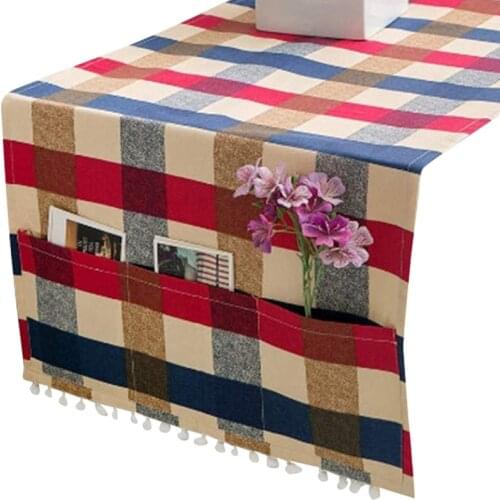 Washing Machine Cover, Dustproof Cotton, Refrigerator Cover Decoration Top Dust Cover, With Side Storage Bag