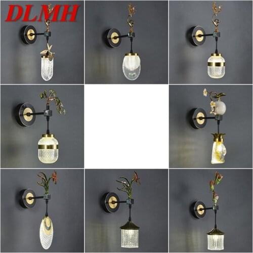 DLMH Indoor Brass Wall Lamps Sconces Lighting Modern Creative Fixture Decorative For Home