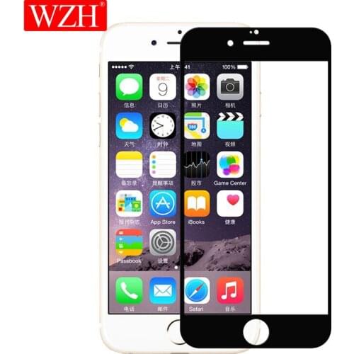 For iPhone 11 Pro Max XS XR 9H Full Cover Tempered Glass For iPhone X 6 6s 7 8 Plus 5 5S SE 5C Screen Protector Protetive Film