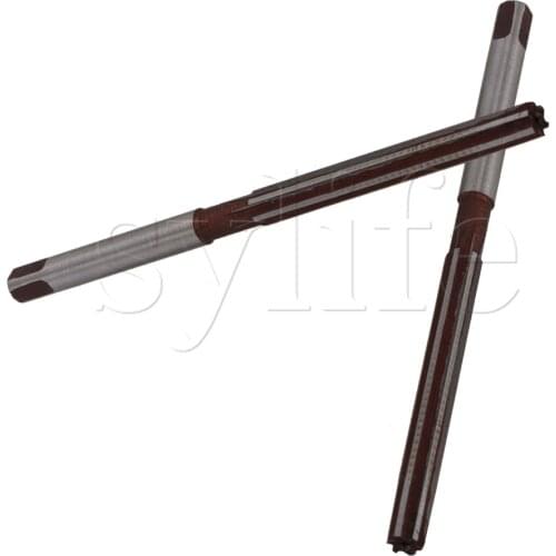 2pcs 5mm Cutting Dia 6 Flutes HSS Hand Reamer Milling Cutter 87mm Long