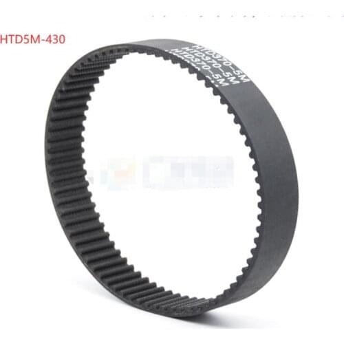 HTD5M-430 20mm width 430 perimeter rubber belt