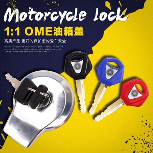 Motorcycle Fuel Gas Cap Cover Tank Lock Set with Keys For YAMAHA XV250 XV400 XV 250 400