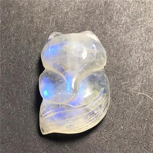 Real Natural Blue Light Moonstone Pendant Jewelry For Woman Lady Man Silver Crystal 32x18x8mm Beads Water Drop Gemstone AAAAA