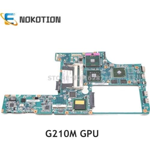NOKOTION A1749959B A1749960B 1P-0098J00-8011 M870 MBX-214 For SONY Vaio VPC-CW Laptop motherboard PM45 DDR3 G210M GPU free cpu