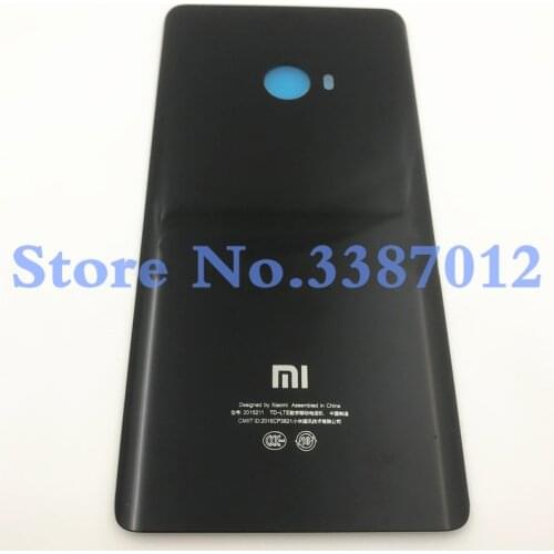 New Original Back Cover Glass For Xiaomi Mi Note 2 Rear Battery Housing Door Cover Cover Repair Parts