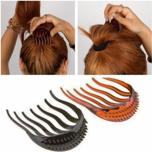 New Girl Volume Inserts Hair Clip Bouffant Ponytail Hair Comb Accessories For Woman