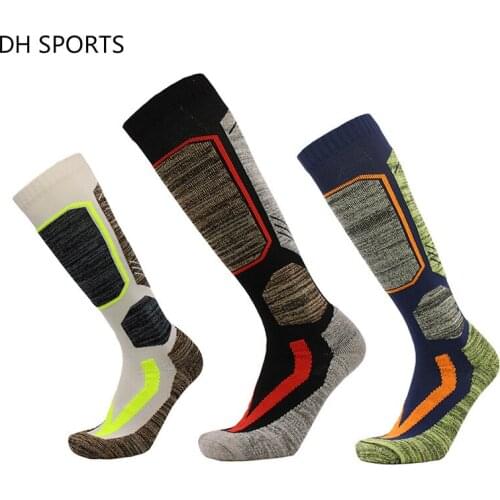 New High Quality Winter Ski Socks Men Women Outdoor Sport Socks Snowboarding Hiking Skiing Socks Warm Thicker Cotton Thermosocks