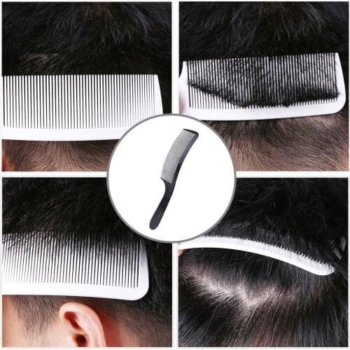 Household Caring Practical Parts Supplies Curved Barber Clipper Cutting Comb Hairdressing Cutting Salon Flat Top Combs