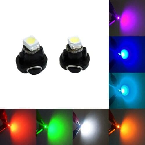 T3 1210 3528 1SMD Car License Plate Lights Trunk 1LED Strobe Light Dashboard Instrument Bulbs Interior Lighting