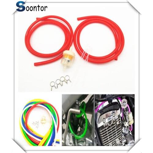 1M 2M Motorcycle motorbike Fuel Hose Oil Tube Filter Pipeline Rubber Line for Aprilia DORSODURO 1200 750 V4R FactoRy