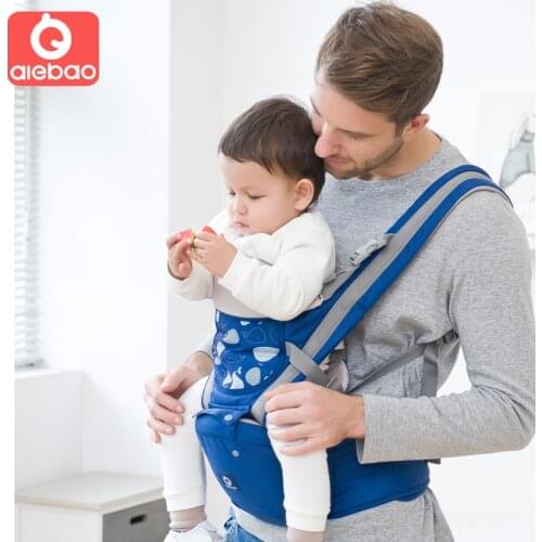 Aiebao four seasons multi-function three-in-one baby waist stool baby straps hold stool summer baby carrier