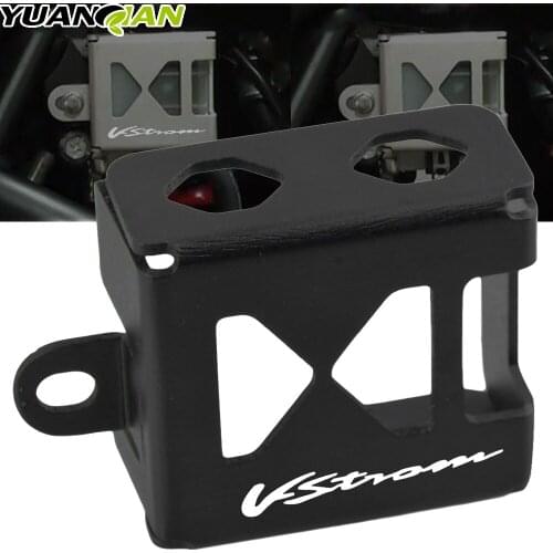 For SUZUKI V-Strom 1000 DL1000 2014-2019 Rear Brake Fluid Reservoir Guard Cover Cap Protector DL1000 2016 2017 2018 Motorcycle