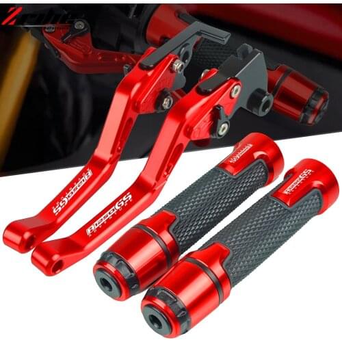 Motorcycle CNC Aluminum Extendable Brake Clutch Lever Handlebar Handle Grips For BMW R1250GS ADVENTURE R1250 GS ADV 2019 2020