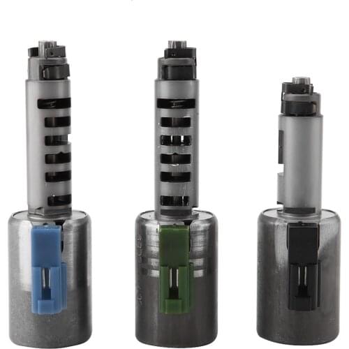 3 Pcs Car Transmission Solenoid Valve AW55-51SN/AW55-50SN for Volvo Chevrolet Saturn Suzuki Saab Pontiac for Nissan Altima Quest