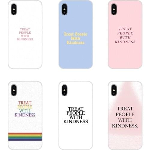 For Samsung Galaxy A3 A5 A7 A9 A8 Star A6 Plus 2018 2015 2016 2017 Treat People With Kindness Harry Styles Mobile Phone Bag Case
