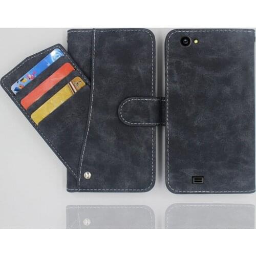 Hot!JUST5 FREEDOM C105 Case High quality flip leather phone bag cover case for JUST5 FREEDOM C105 with Front slide card slot