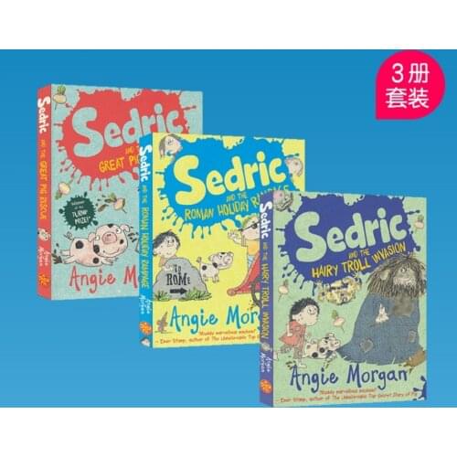 6-9 year 3 book/set Sedric Humor and laughter English Bridge Book cultivation of childrens reading ability Early education