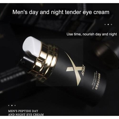 Men Day and Night Anti-wrinkle Firming Eye Cream Skin Puffiness Care Face Fine Wrinkles Eye Product Black Care Lines M3M9