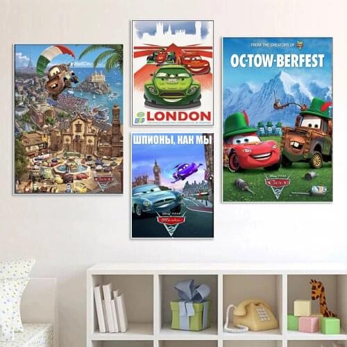 5D DIY Cartoon Lightning McQueen Full Diamond Embroidery Diamond Inlaid Diamond Mosaic Cross Stitch Kits Room Decoration Disney