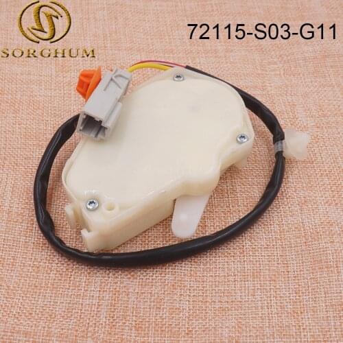 New Front Right Door Lock Actuator Motor fit for Honda CR-V Prelude 1997 1998 1999 2000 2001 LHD 72115S03G11 72115-S03-G11