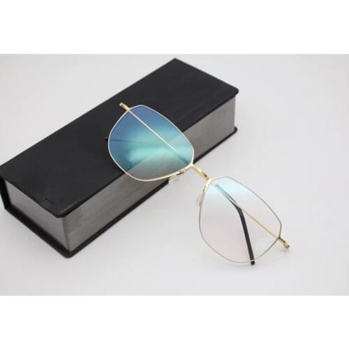 New Arrival Denmark Brand Top Quality Glasses Frame Titanium Lightweight Gafas Blue Light Eyeglasses Mens Women Eyewear No Screw