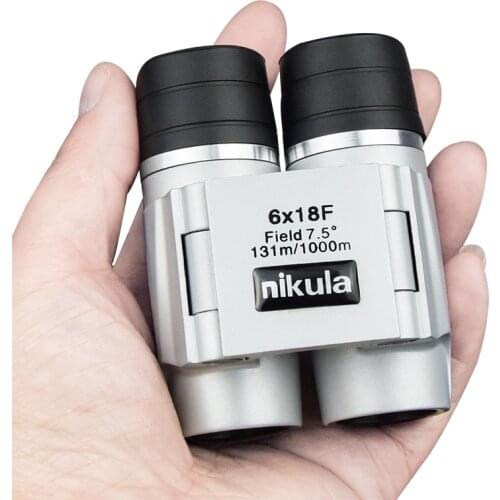 Professional Binoculars 8x21 BAK4 Prism High Powered Binocular Portable Hunting Telescope Scope Monocular