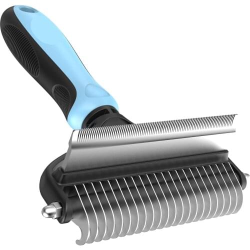 Pet Neat Dog Brush and Cat Brush Pet Grooming Tool for Deshedding, Mats Tangles Removing No More Nasty Shedding and Flying Hair