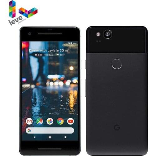 Google Pixel 2 Global Version Unlocked Mobile Phone 5.0" 4GB RAM 64&128GB ROM 12MP Qcta Core 4G LTE Original Android Smartphone