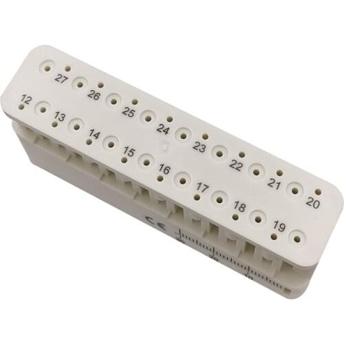 Dental Endo Files Block Dental Endo Ruler Endodontic NITI Files Measuring Block Autoclavable Dental Endodontic Files Instrument