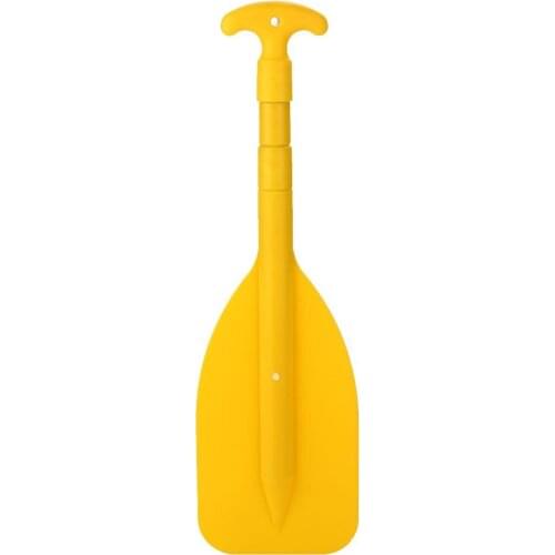 Telescopic Paddle Telescopic Compact Boat PVC Yellow Economic Seawater River Motorboat Boat Paddle Portable Practical Movement
