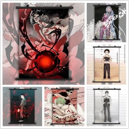 WTQ Deadman Wonderland Igarashi Ganta Shiro Wretched Egg Canvas Painting Anime Posters Wall Decor Wall Art Picture Home Decor