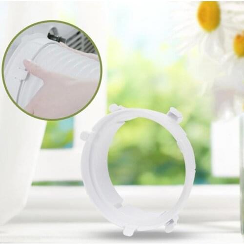 Replacement Reliable RV Mobile Air Conditioner Duct Interface White Exhaust Hose Adaptor Fine Workmanship