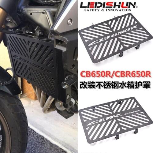 Stainless Steel Motorcycle Radiator Guard Radiator Grille Cover Fits For HONDA CB650R CBR650R CBR CB 650 18-20 Protection Protet
