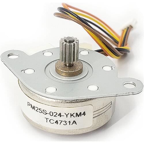 2 Phase 25 Stepper Motor Permanent Magnet PM25S-024 Motors Stepping Motor With 13 Gears For Home Sewing Machines Printer Scanner