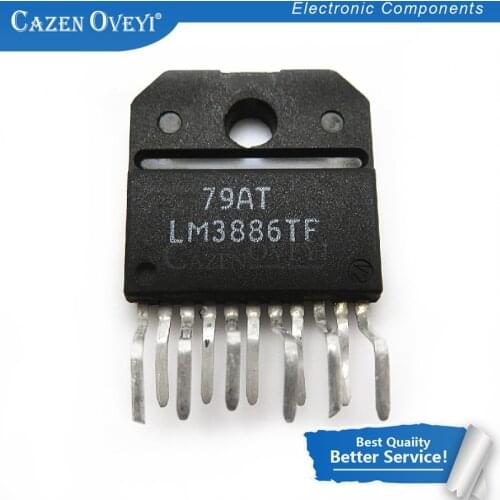 2pcs/lot LM3886T LM3886TF LM3886 ZIP-11 In Stock