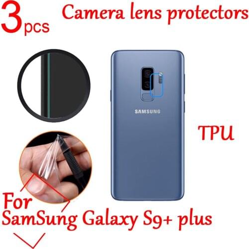 3pcs Ultra Clear anti-Explosion TPU Soft Camera Len Protectors Film Cover For Samsung Galaxy S9 S9 + plus Note 8 Protective Film