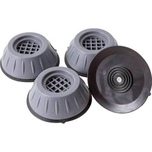4 Pcs Washing Machine Feet Pads Refrigerator Anti-vibration Floor Mats Non Slip Shock Proof Furniture Protector U1JE