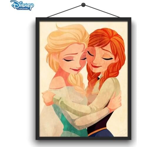 Disney 5D DIY Diamond Painting Hand-painted Princess Full Circle Diamond Embroidered Exquisite Interior Decoration Wall Pendant