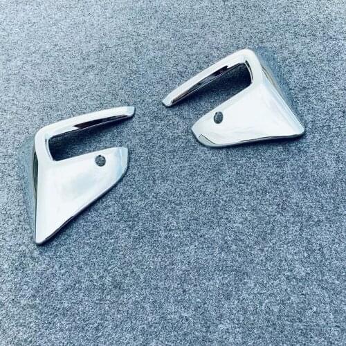 For Nissan Roox 2021 2022 Chrome Front Head Fog Light Foglight Lamp Cover Trim Frame Molding Garnish Bumper Decoration