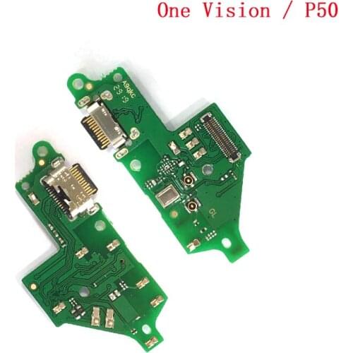 USB Charging Jack Dock Board For Motorola MOTO One Vision / P50 / One action USB Charger Port Connector Flex Cable