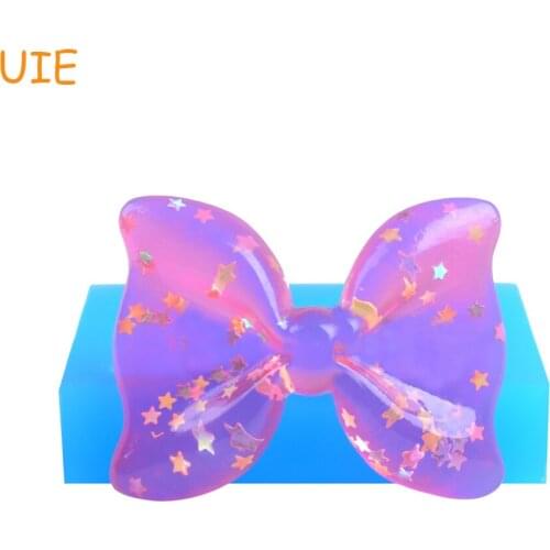 FYL322U 3D Large Bow Silicone Mold - Cake Decoration Craft Candy Mold, Resin Polymer Clay Mold, Cookie Biscuit