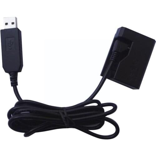Camera Charging Cable For 550D 600D 650D 700d External Power Supply Battery ACK-E8 DR-E8 Box Mobile Fake Q1N0