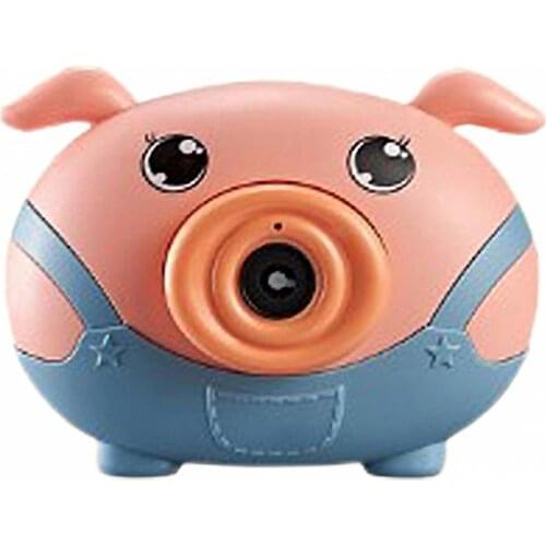 Camera Bubble Toy Cartoon Shape Easy to Use Plastic Children Bubble Machine Toys Electric Music Light Gift for Summer Outdoor